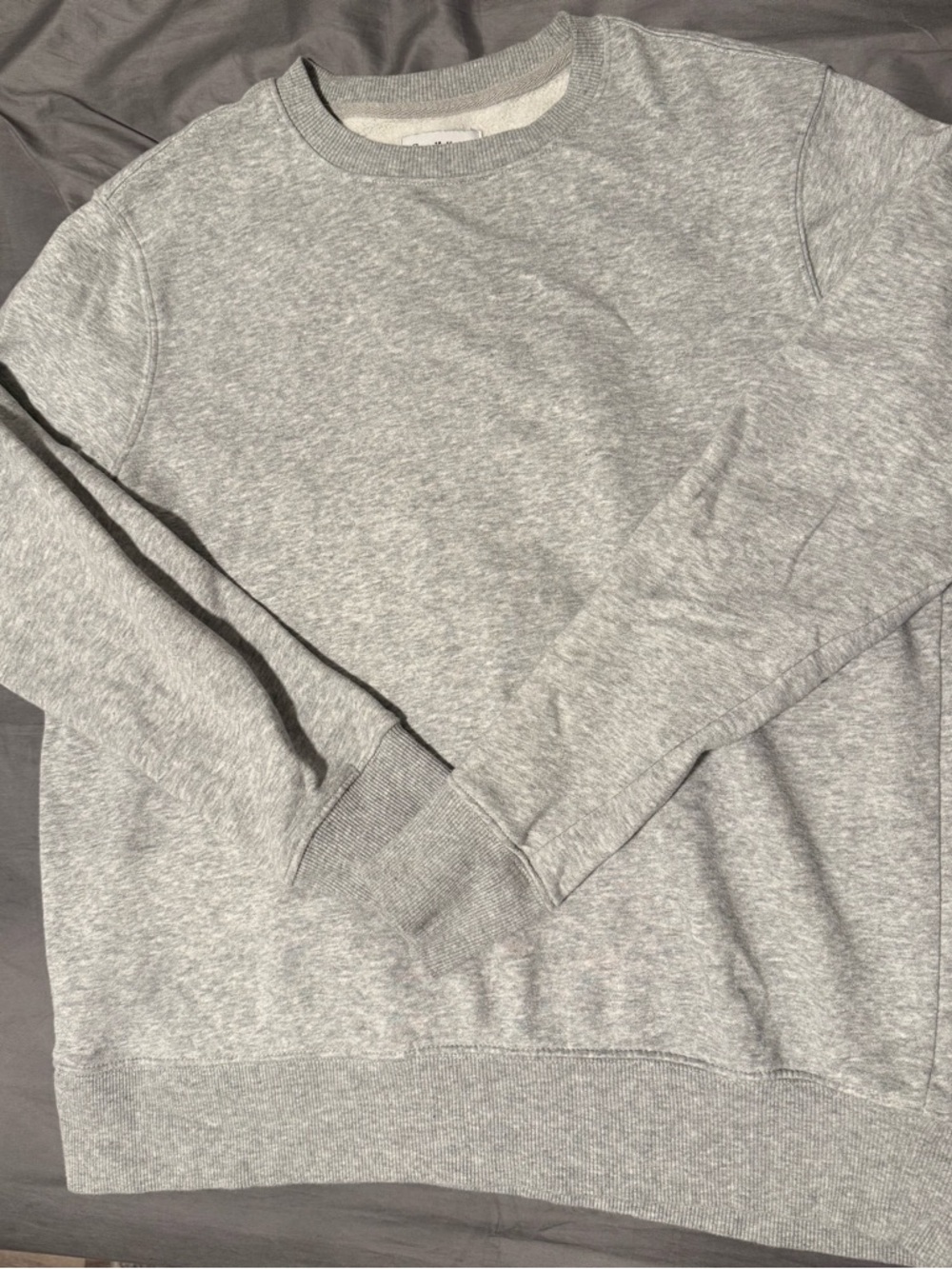 Goodfellow & Co Light Gray Crewneck Sweatshirt
